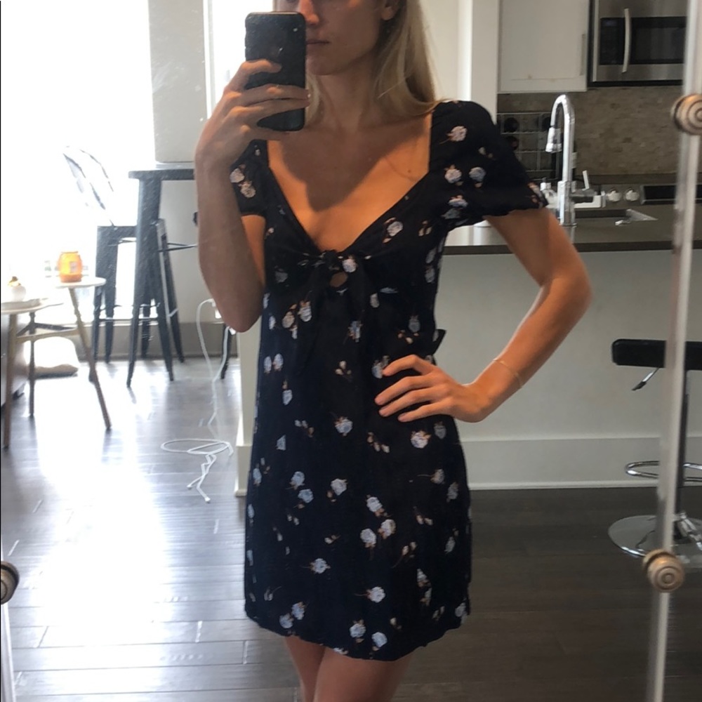 Blue life babydoll dress